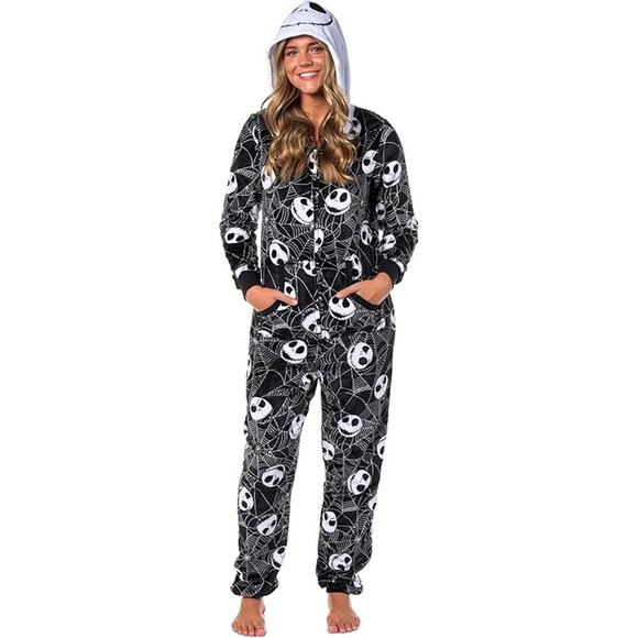 NEW Disney Nightmare Before Christmas Jack Union Suit - Size L - Picture 1 of 8